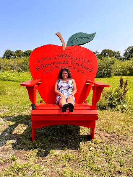 Giant Adirondack Chair at Swarthmore College. Middlebury Monterey