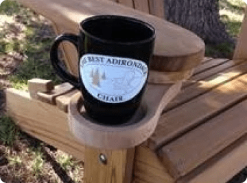 Adirondack chair online with cup holder