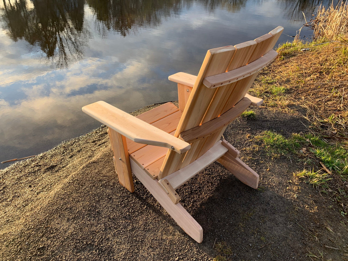 Wooden Folding Modern Royal Adirondack Chair (Large) The Best