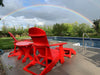 Wooden Royal Elevated Reclining Adirondack Chair (Large)
