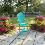 Poly-Luxe Bar Height Bistro Chair