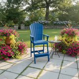 Poly-Luxe Bar Height Bistro Chair