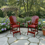 Wooden Bar Height Bistro Chair