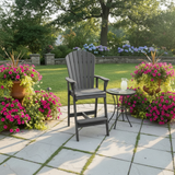 Poly-Luxe Bar Height Bistro Chair