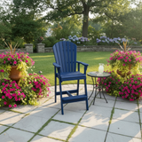 Poly-Luxe Bar Height Bistro Chair