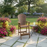 Poly-Luxe Bar Height Bistro Chair