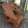 Wooden Royal Elevated Reclining Adirondack Chair (Large)
