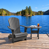 Poly-Luxe Folding Royal Adirondack Chair (Large)