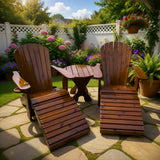 Wooden Classic 2-Position Ottoman (Standard)