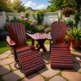 Wooden Classic 2-Position Ottoman (Standard)