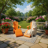 Poly-Luxe Classic  2-Position Ottoman (Standard)