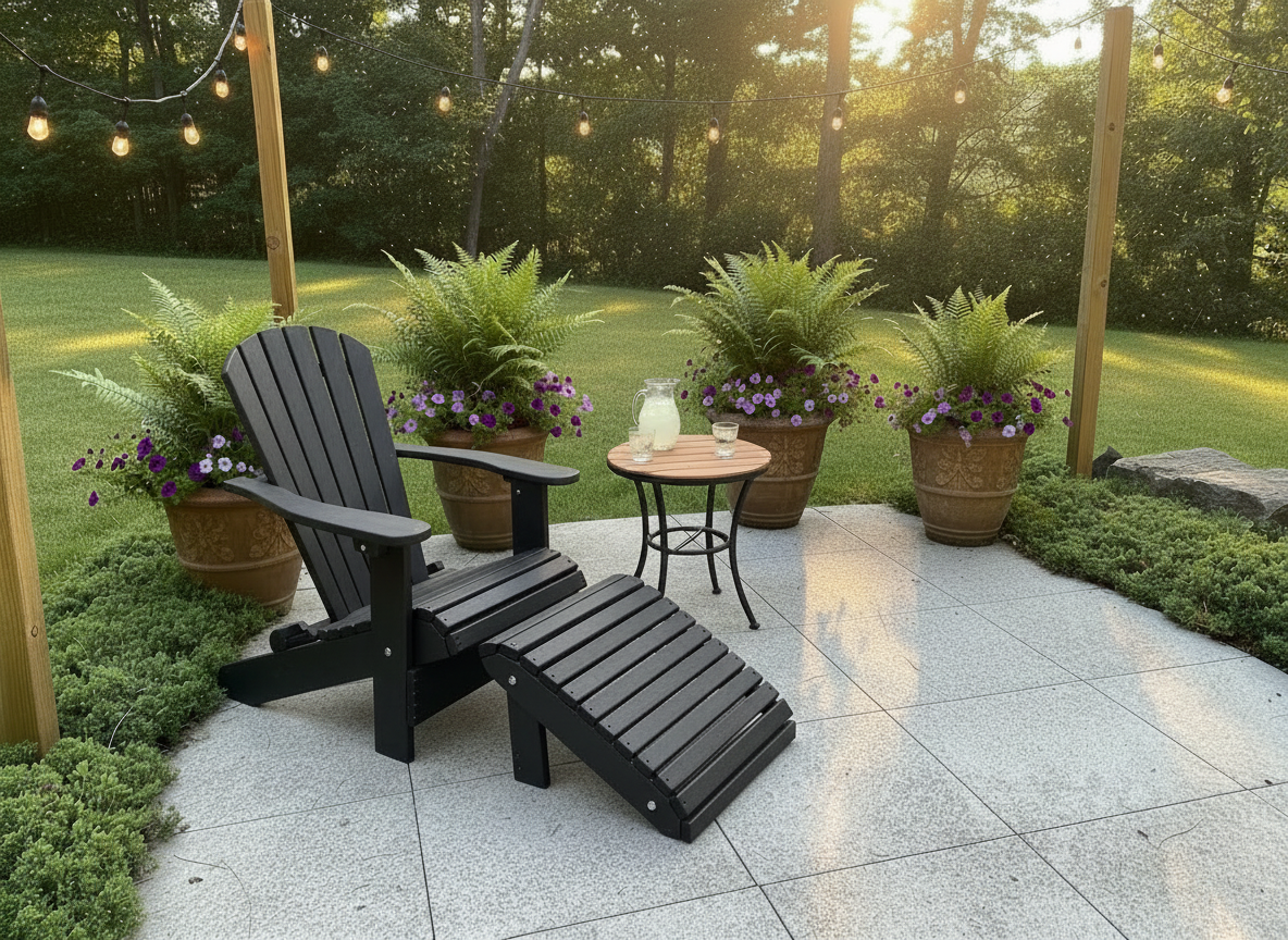 Poly-Luxe Classic Adirondack Chair (Standard)