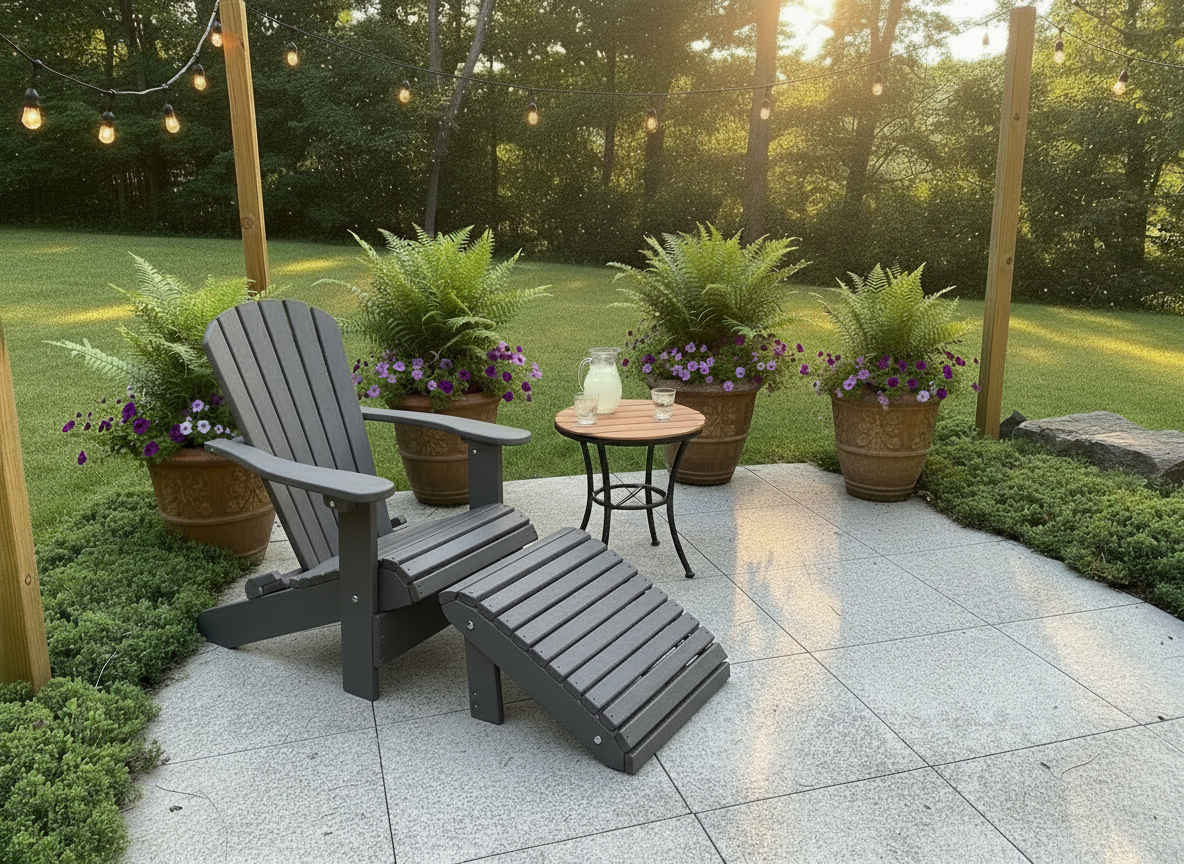 Poly-Luxe Classic Adirondack Chair (Standard)