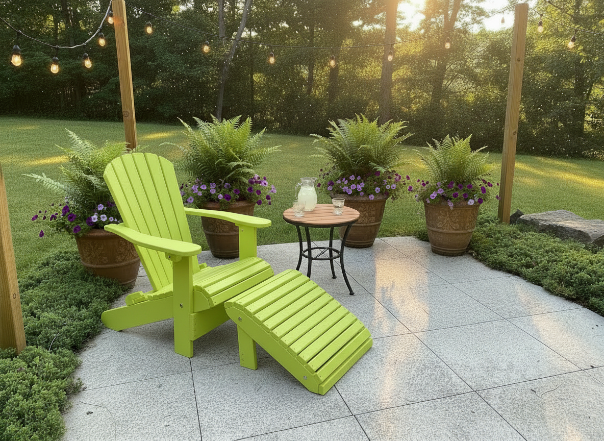 Poly-Luxe Classic Adirondack Chair (Standard)