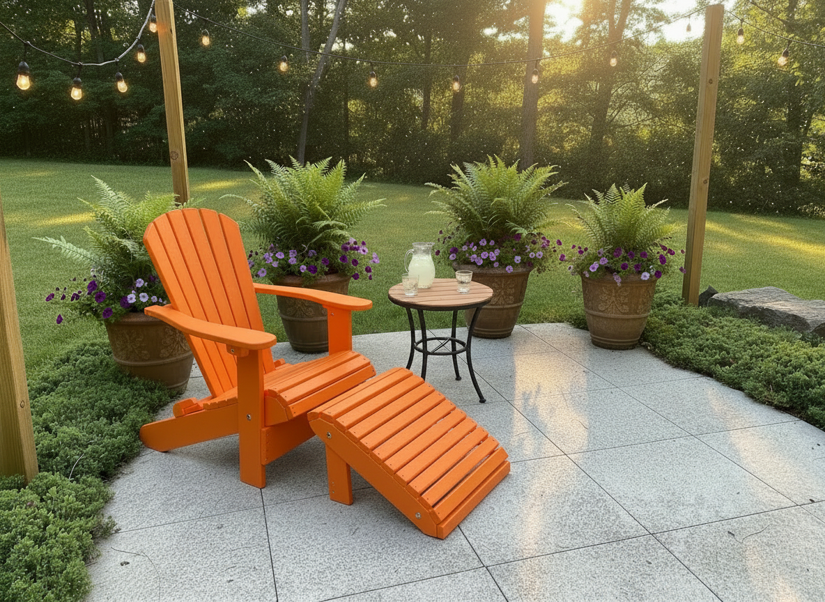 Poly-Luxe Classic Adirondack Chair (Standard)