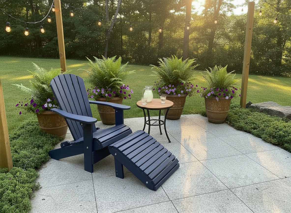Poly-Luxe Classic Adirondack Chair (Standard)