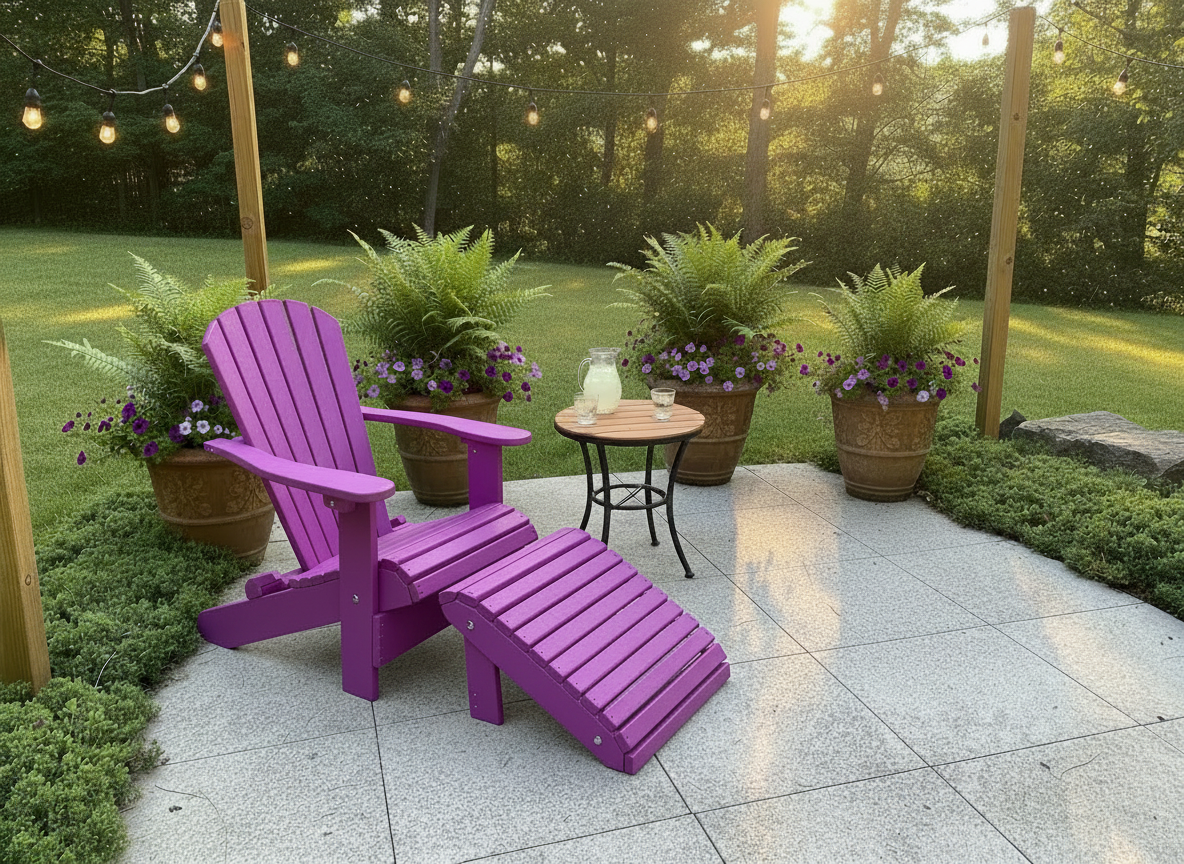 Poly-Luxe Classic Adirondack Chair (Standard)