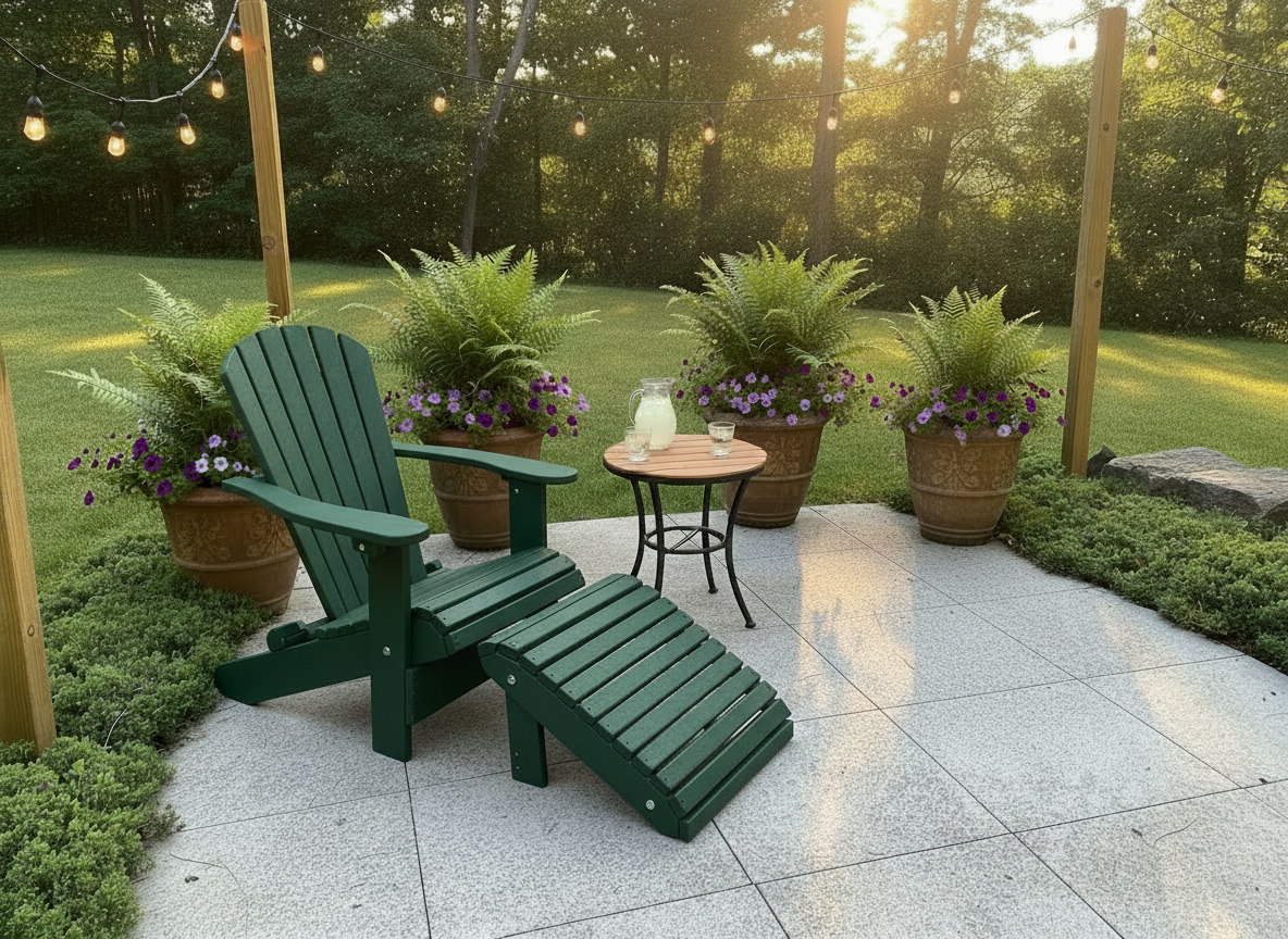 Poly-Luxe Classic Adirondack Chair (Standard)