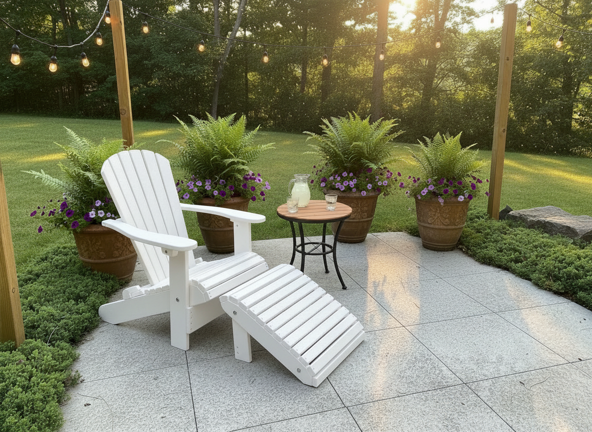 Poly-Luxe Classic Adirondack Chair (Standard)