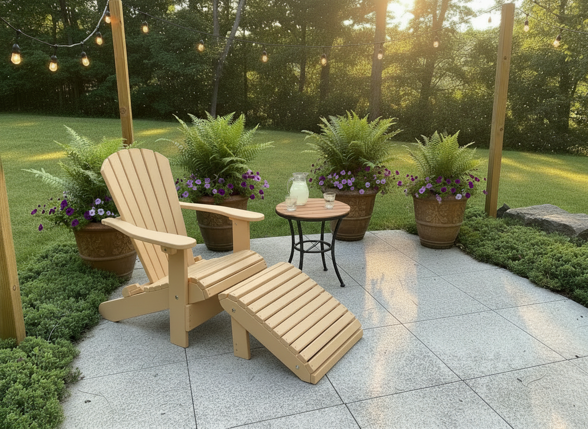 Poly-Luxe Classic Adirondack Chair (Standard)
