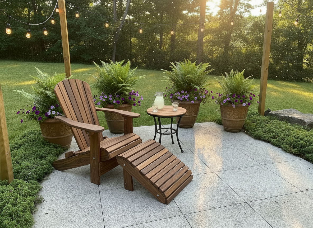 Poly-Luxe Classic Adirondack Chair (Standard)