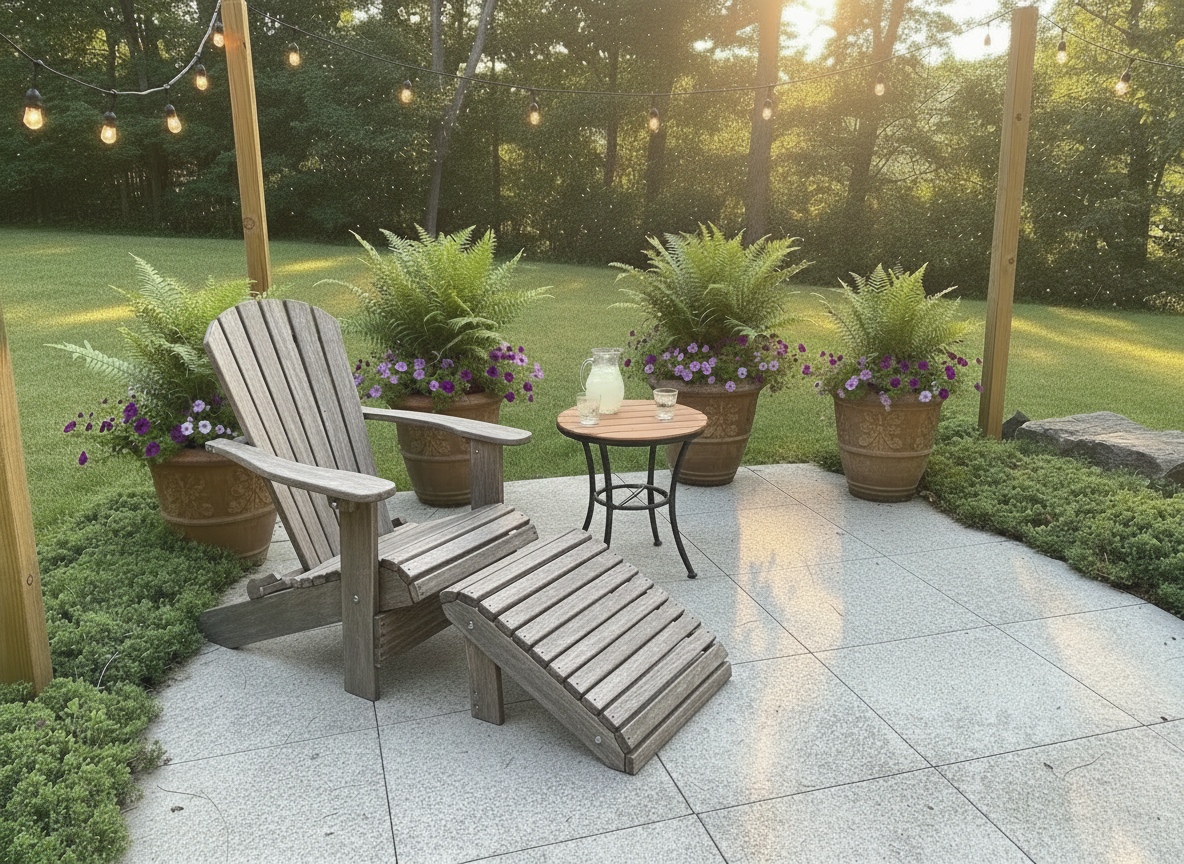 Poly-Luxe Classic Adirondack Chair (Standard)