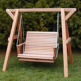 Wooden Lovers Porch Swing (Bench Only)