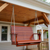 Wooden Lovers Porch Swing (Bench Only)