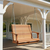 Wooden Lovers Porch Swing (Bench Only)