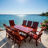 Wooden Modern Dining Set for 8 with 6' Table