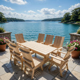 Wooden Modern Dining Set for 8 with 6' Table