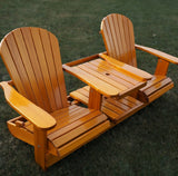 Wooden Double Royal Adirondack Chair