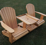 Wooden Double Royal Adirondack Chair