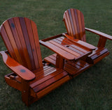 Wooden Double Royal Adirondack Chair