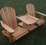 Wooden Double Royal Adirondack Chair