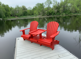 Poly-Luxe Double Royal Adirondack Chair