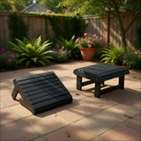 Poly-Luxe Grand 2-Position Ottoman (Oversized)