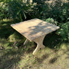 Wooden 24" Square Side Table
