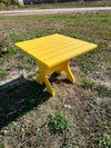 Poly-Luxe Recycled Plastic 24" Square Side Table