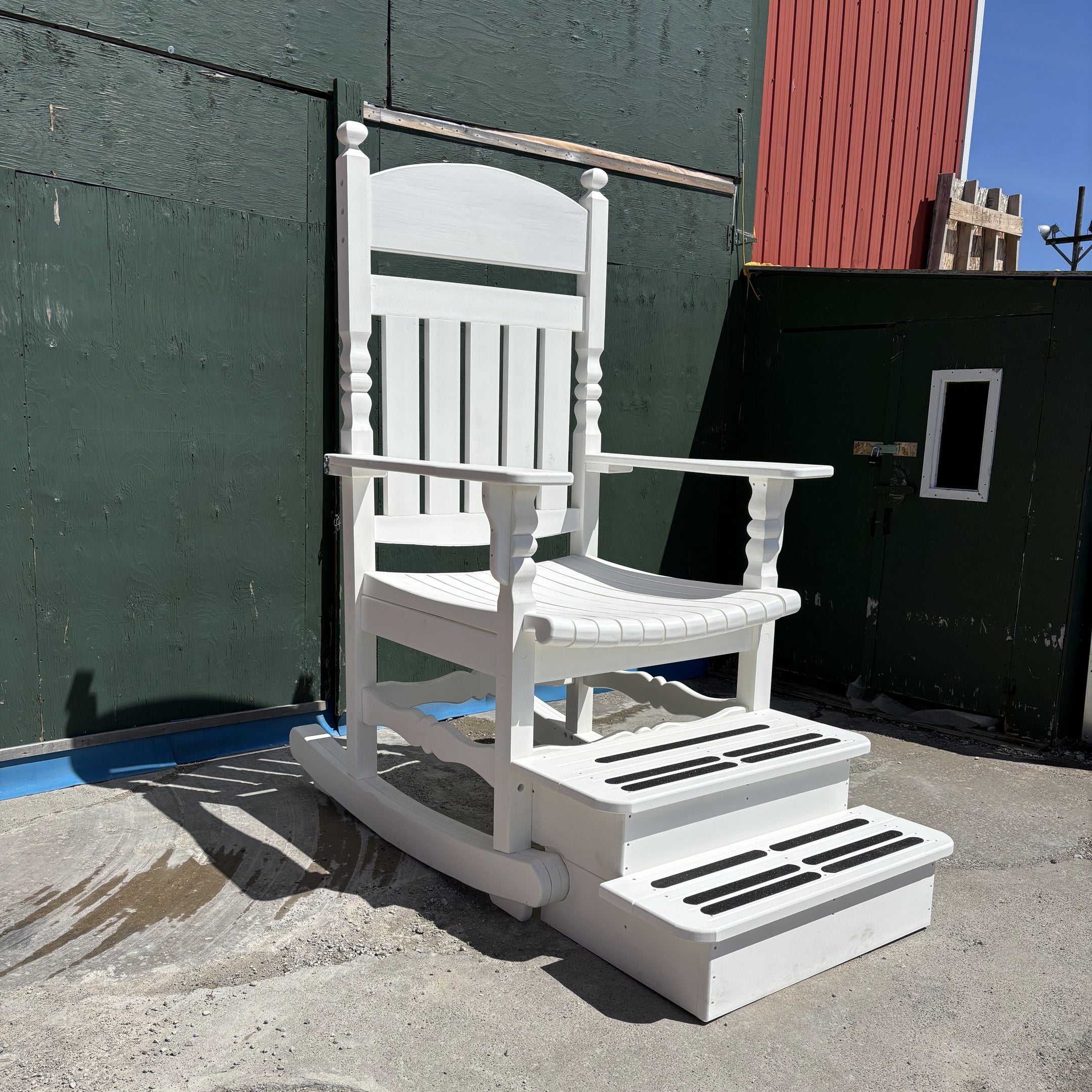 Gaint Rocking Chair Poly-Luxe Giant Rocking Chair | The Best Adirondack Chair Company