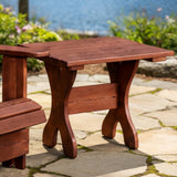 Wooden 24" Square Side Table