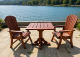 Dining Set for 2 with Pedestal Table
