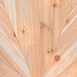 Wooden 42" Round Coffee Table