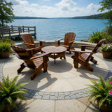 Wooden Royal Social Set for 4