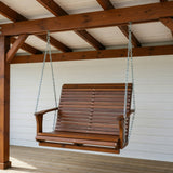 Wooden Lovers Porch Swing (Bench Only)
