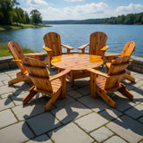 Wooden Royal Social Set for 6