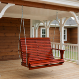Wooden Lovers Porch Swing (Bench Only)