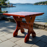 Wooden 24" Square Side Table