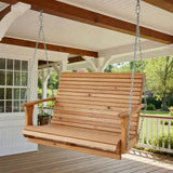 Wooden Lovers Porch Swing (Bench Only)