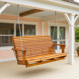 Wooden Family Porch Swing (Bench Only)